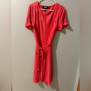 DKNY pleated dress